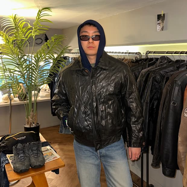 90’s London Fog genuine leather jacket