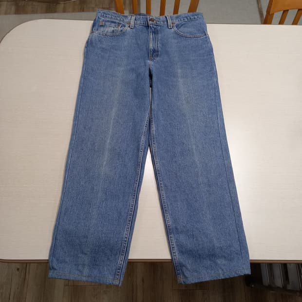 33 90's 리바이스567 RedPont 세미와이드진 33-453