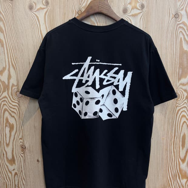 스투시 다이스 피그먼트 다이드 티셔츠