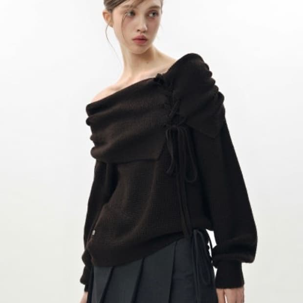 KAREN CORSET KNIT deep brown