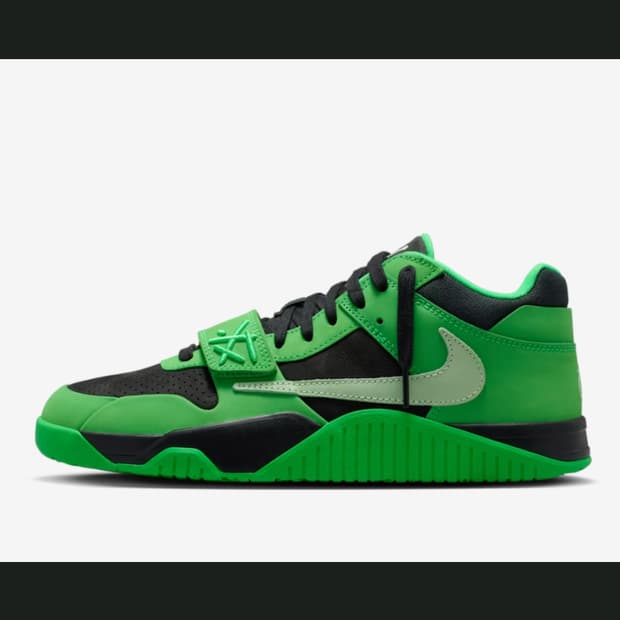 조던 x 트래비스 스캇 점프맨 잭 TR 그린 스파크 베이퍼 그린 280