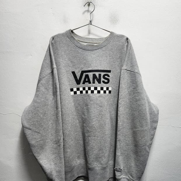 VANS 반스 빅로고 맨투맨 XL