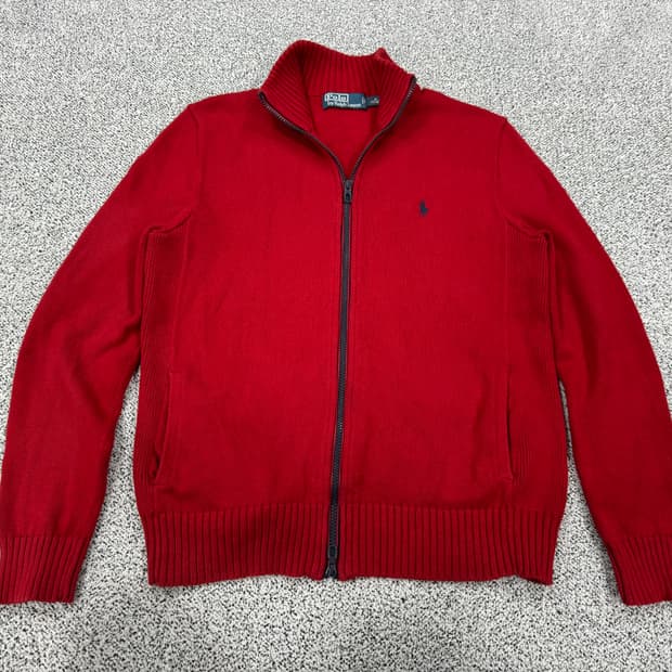 폴로 랄프로렌 투웨이 니트집업