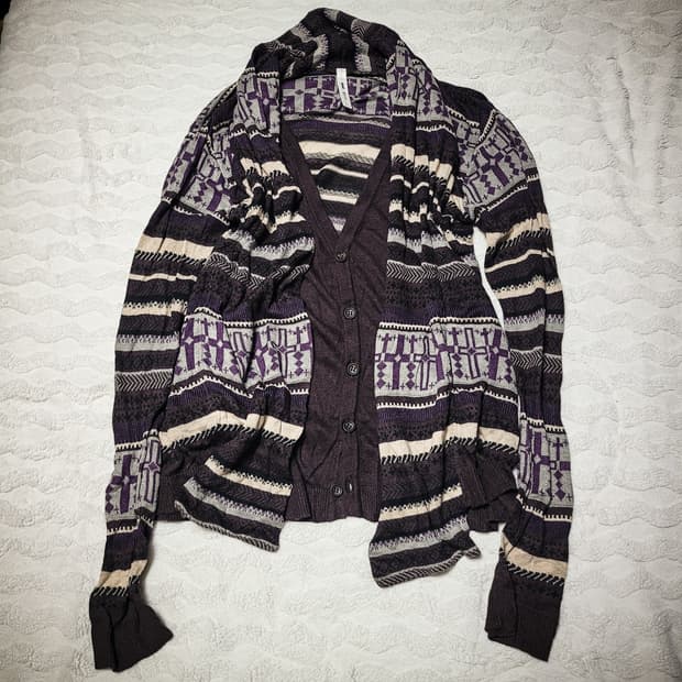 00s glamb Shawl Native Rayered Cardigan