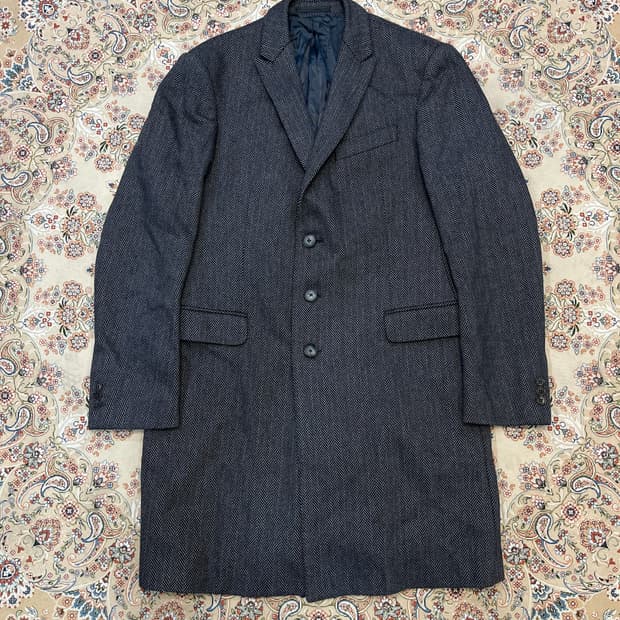 아르마니 꼴레지오니 체스터필드 코트