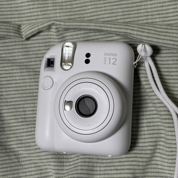 인스탁스 미니12 화이트