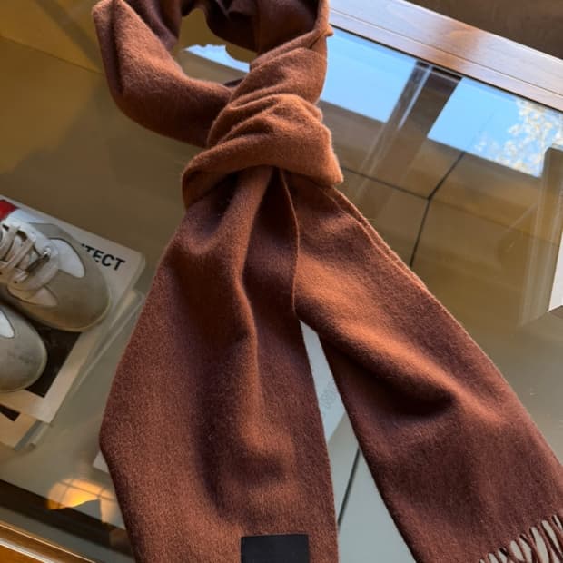 더 니트 컴퍼니 캐시미어 머플러