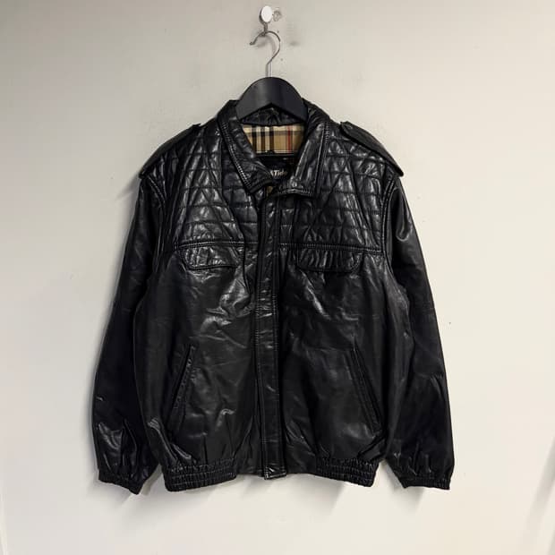 TIME & TIDE leather blouson jacket 