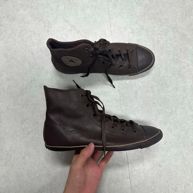 컨버스 레더 하이탑  