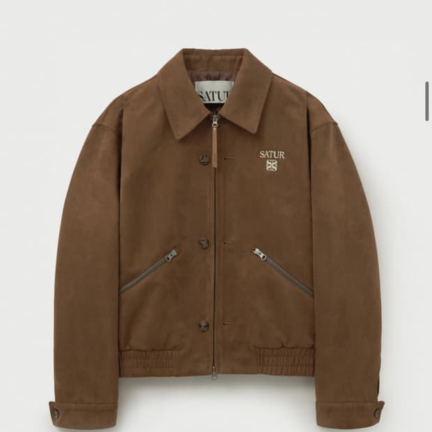 세터 테오 폭스 스웨이드 숏 자켓 M