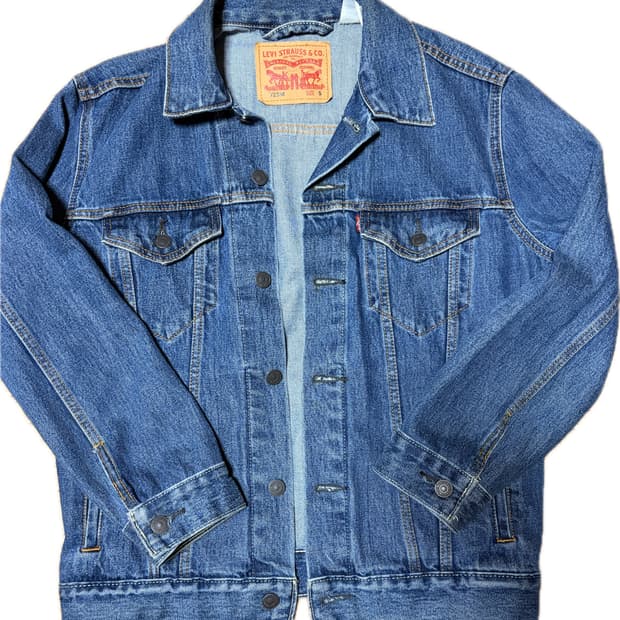 리바이스 타입 III 트러커 자켓 미디엄 인디고