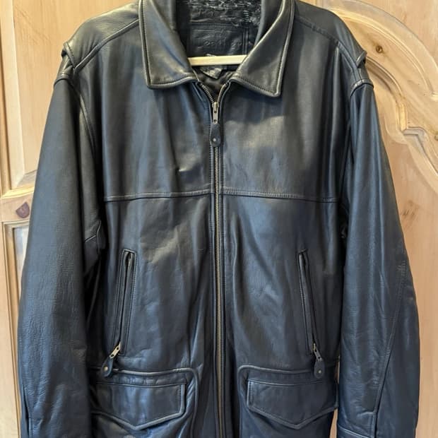 올드 갭 레더 자켓