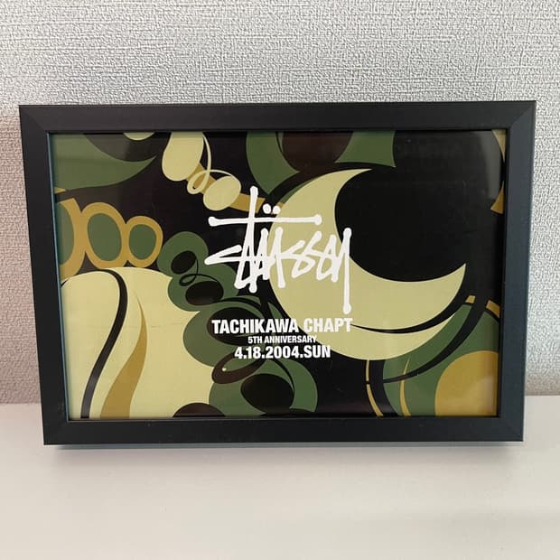 스투시 타치카와 챕터 한정판 아트 포토 2004 STUSSY