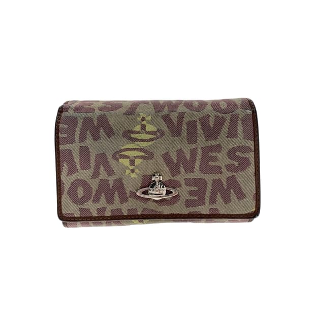 비비안 웨스트우드 캔버스 오브 지갑