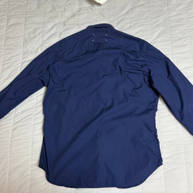 마르지엘라 18aw 셔츠 네이비