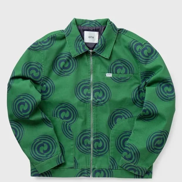 (L) Arte antwerp janco swirl 트러커 자켓