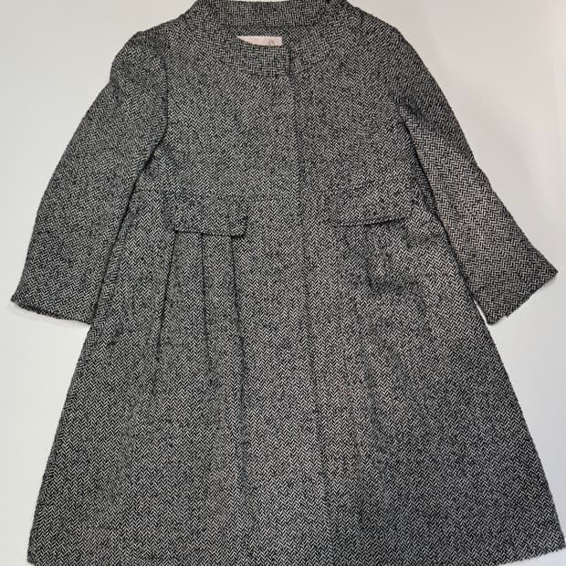 여성 손정완 SJwani 헤링본 코트