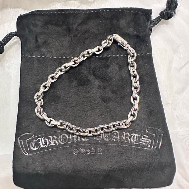 크롬하츠 페이퍼 체인 8인치 