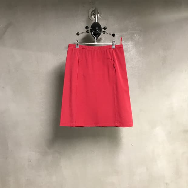 프라다 스포츠 레드 스커트 42(W)