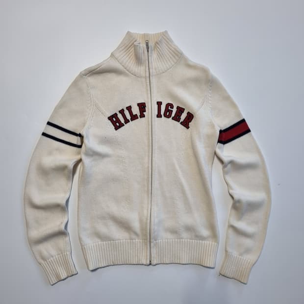 타미힐피거 니트집업