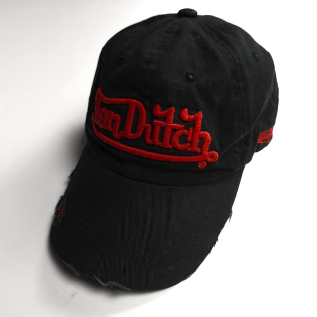 본더치 y2k 빈티지 빅로고 패치 볼캡 (OS)