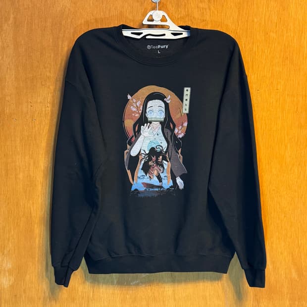 귀멸의칼날 맨투맨 스웻셔츠 "L" (385)