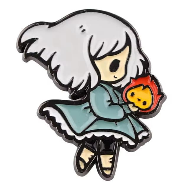 하울의 움직이는 성 소피 뱃지