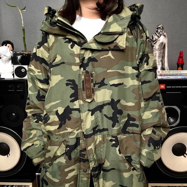 medeco 플리스라이너 밀리터리파카