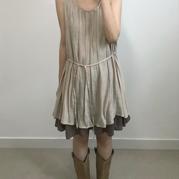 빈티지 레이어드 원피스