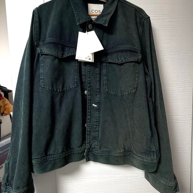 cos 투톤 데님자켓