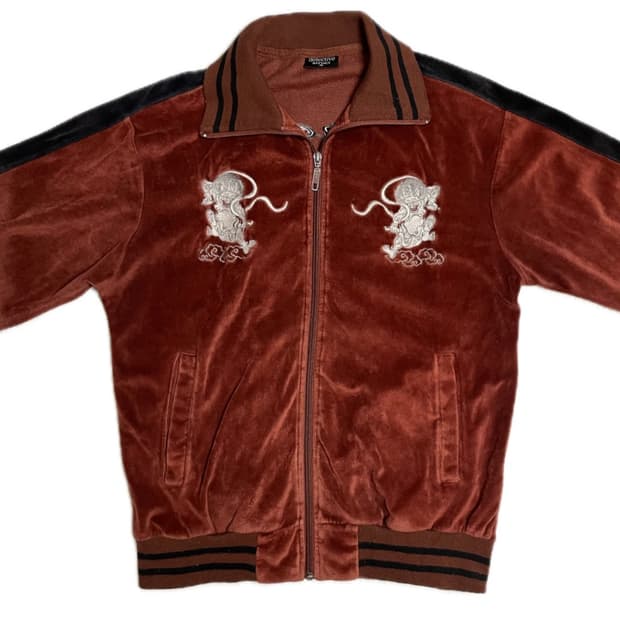 Detective struct 오리엔탈 져지 스카잔 스카쟌 펑크 y2k