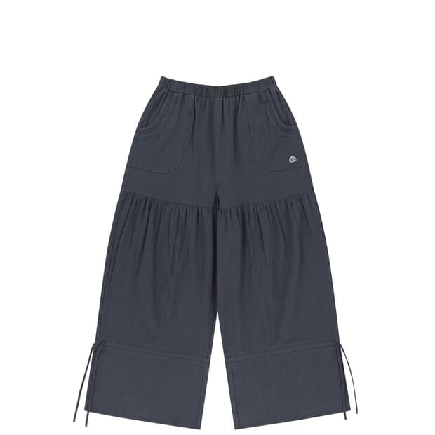 (구매) SHIRRING ROUGH PANTS NAVY