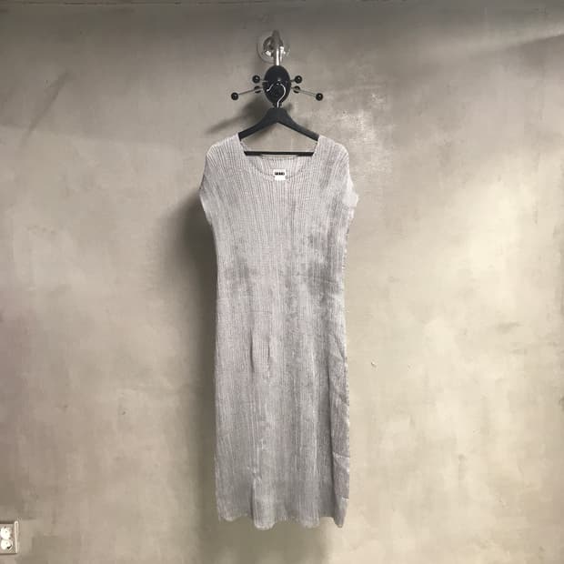 이세이 미야케 플리츠 그레이 원피스 F(W)
