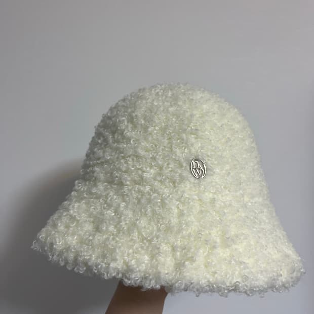 겨울 뽀글이 버킷햇 벙거지모자