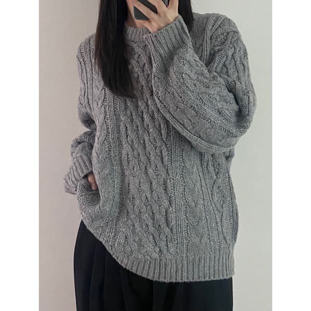 커스텀어클락 니트