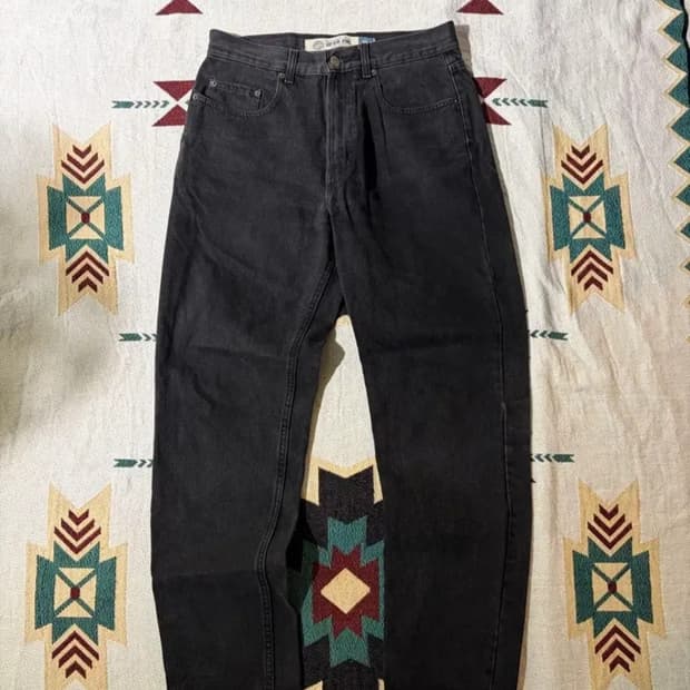 90S 올드갭 블랙데님