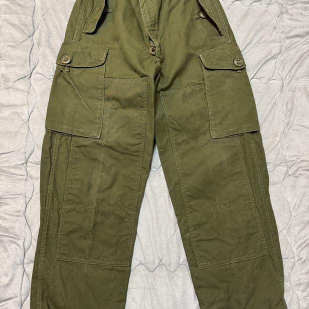 레어 67년도 캐나다군 밀리터리 팬츠