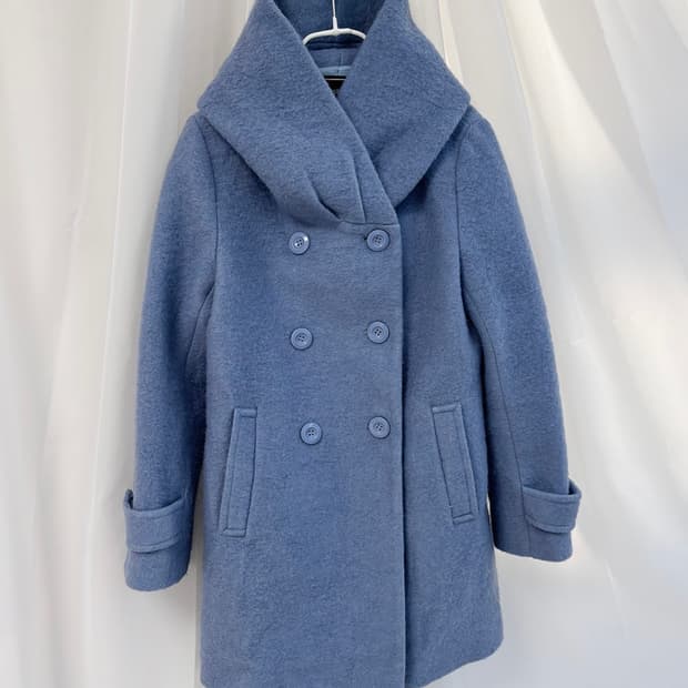 Hush Hush hoodie tuck half coat