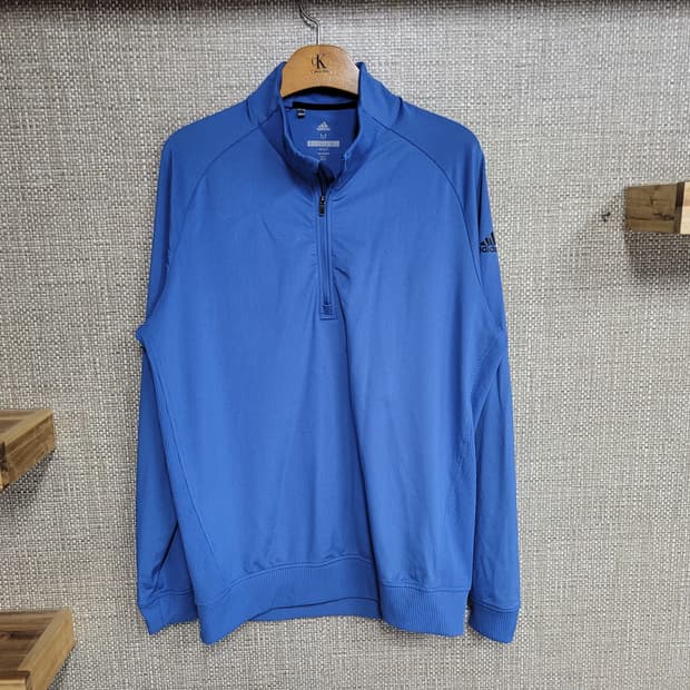 M 100사이즈 아디다스 골프 하프 집업 맨투맨