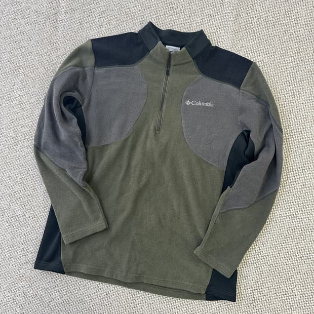 L 컬럼비아 플리스 반집업 자켓 0403D