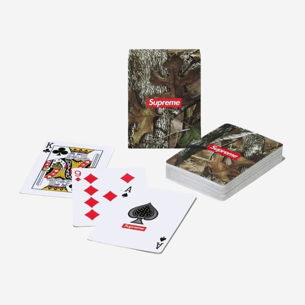 슈프림 Camo Playing Cards