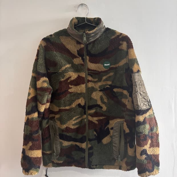 Fuct fleece camo jacket
