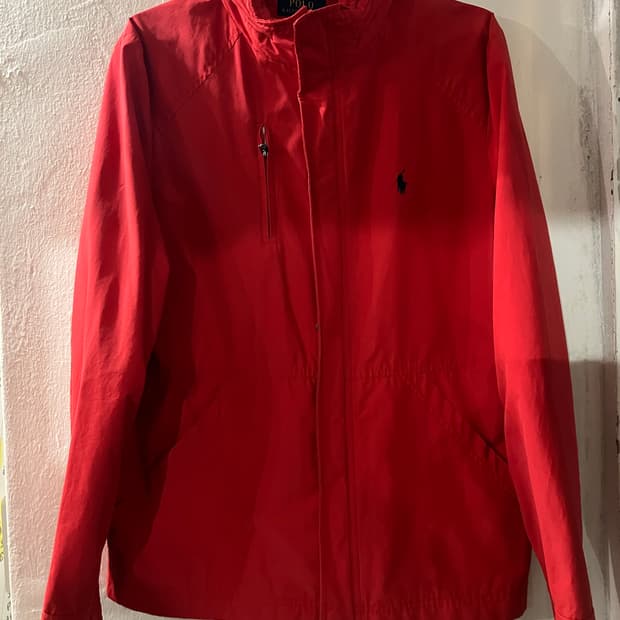 폴로 랄프로렌 레드 자켓 XL