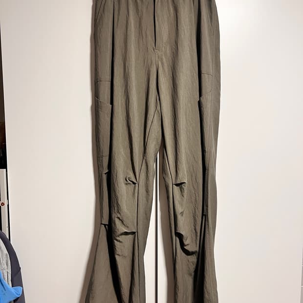 One Tuck Wide Baker Pants 1