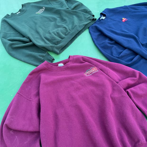 빈티지 옷 일괄 급처