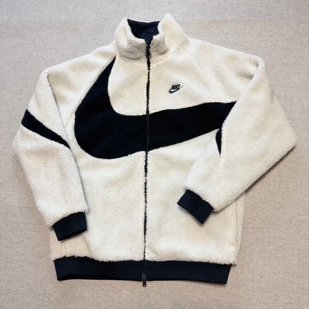 나이키 빅스우시 리버시블 플리스 자켓 (네이비)