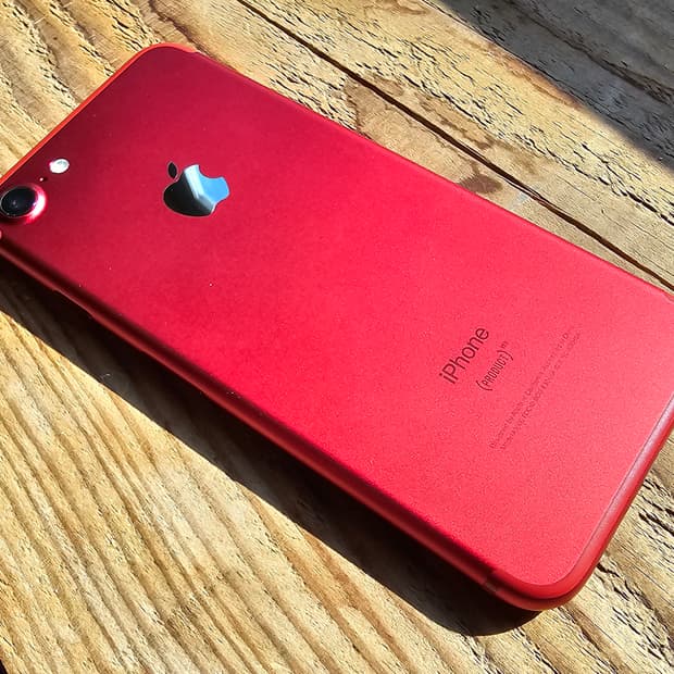 [순정정품] 아이폰7 128GB 무음카메라 배터리정품 레드 S급