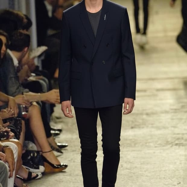 46/ 디올 옴므 18SS 아뜰리에 스티치 더블 블레이저