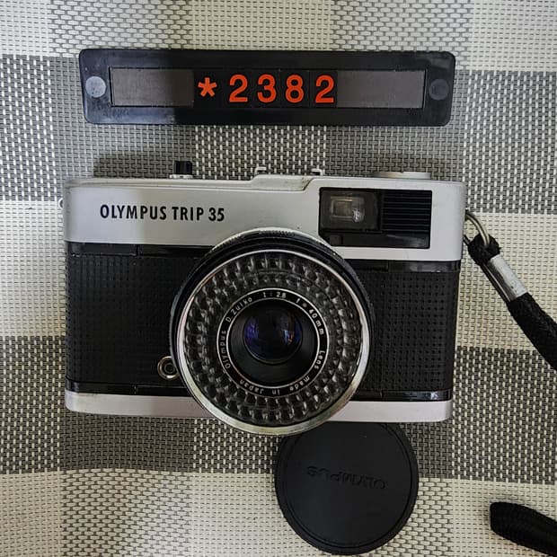 올림푸스 트랩 35 필름카메라