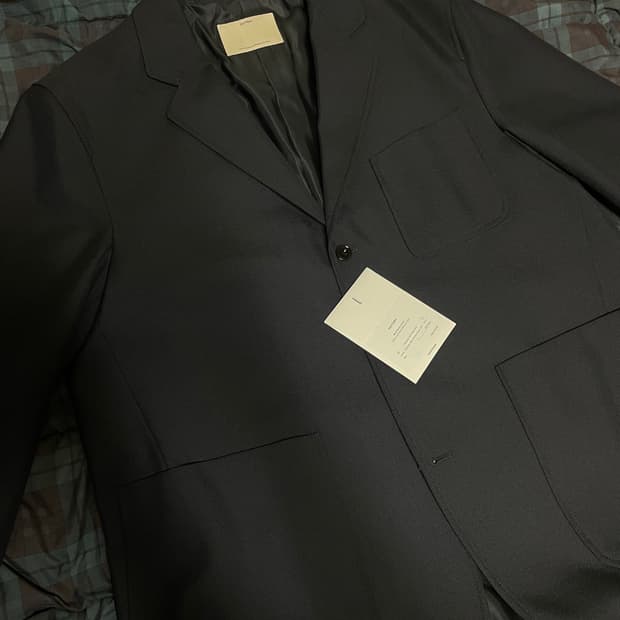 포터리 울 스포츠 자켓 / 네이비 / 4